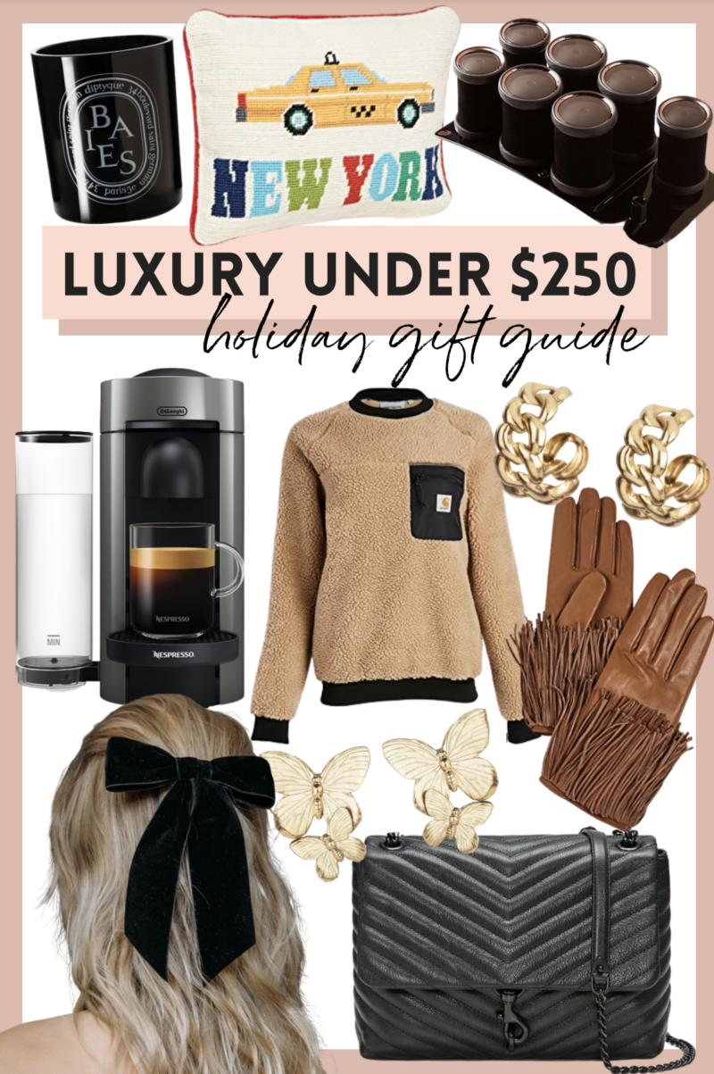 Luxury Worth the Splurge Under 250 Gift Guide with love caila