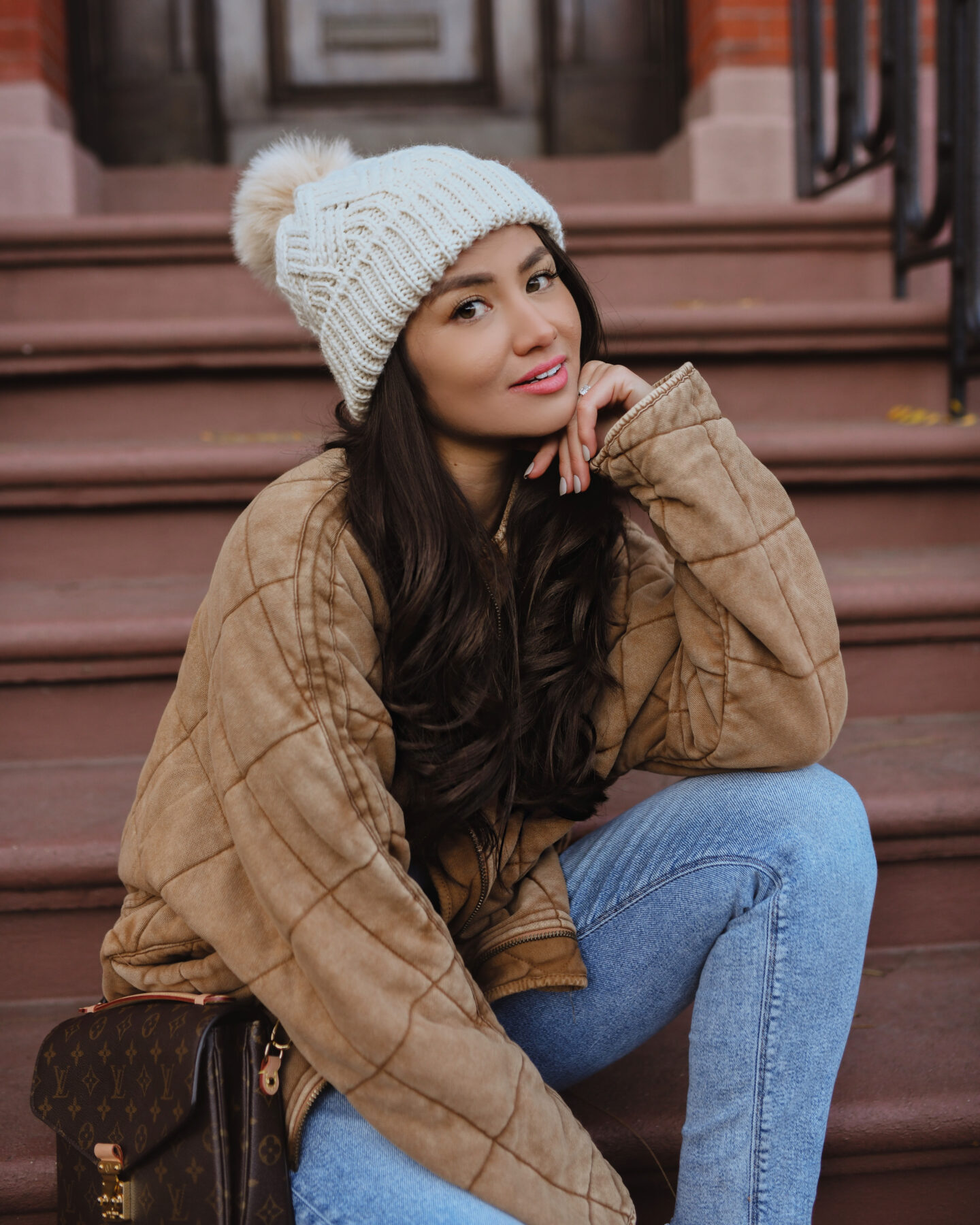 This Winter Quilted Jacket is Like Wearing a Soft Blanket! - with love caila