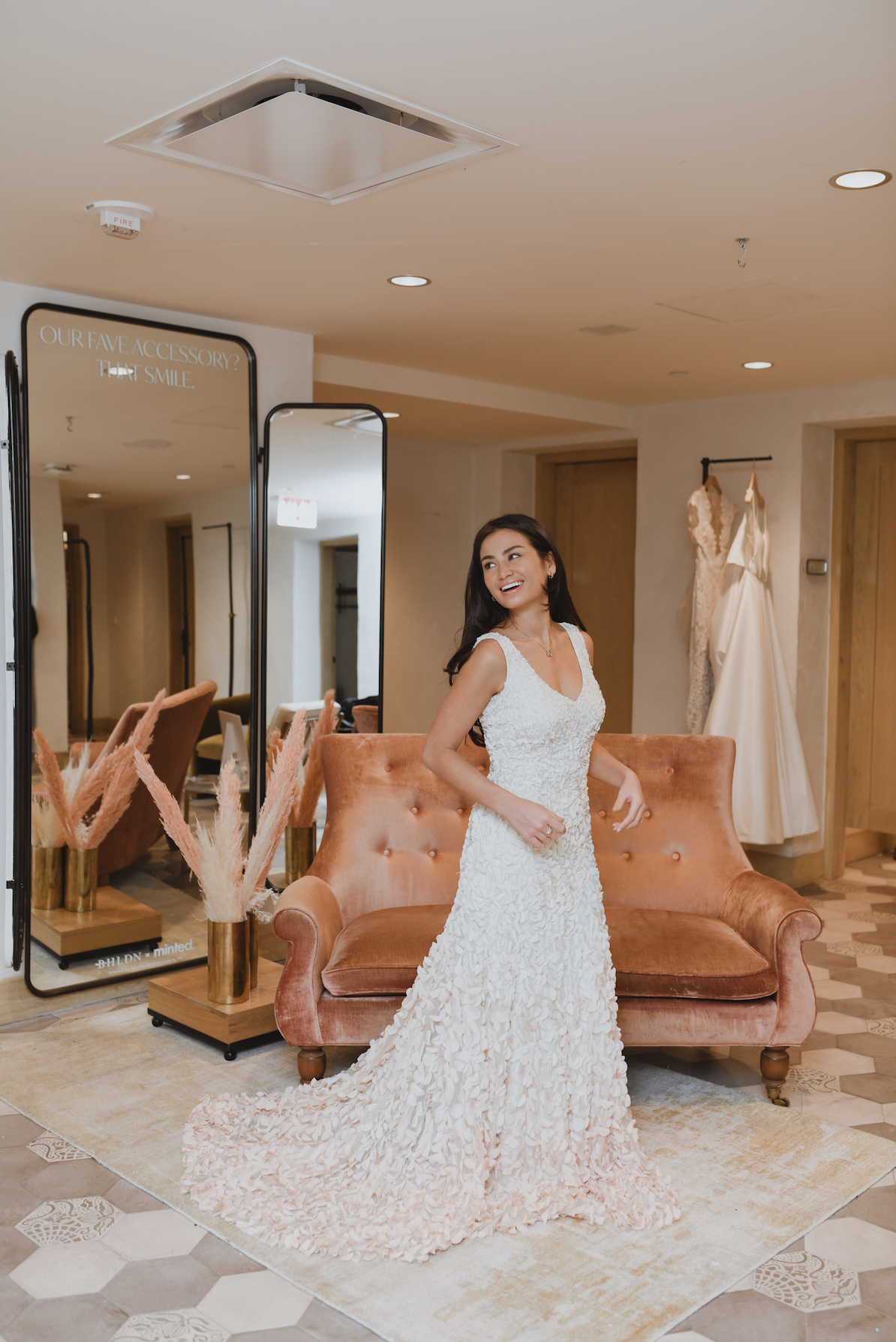 Strapless A-Line Wedding Dress with Garden-Inspired Lace | A-line wedding  dress, Wedding dresses, Wedding dress