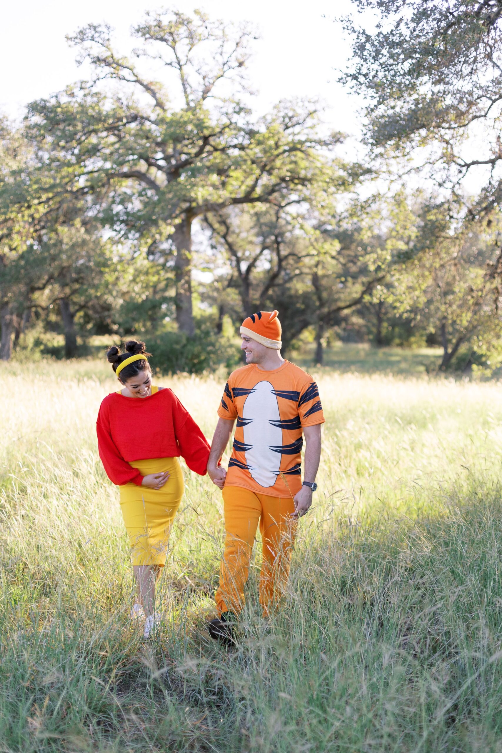 DIY Winnie The Pooh Couples Halloween Costume